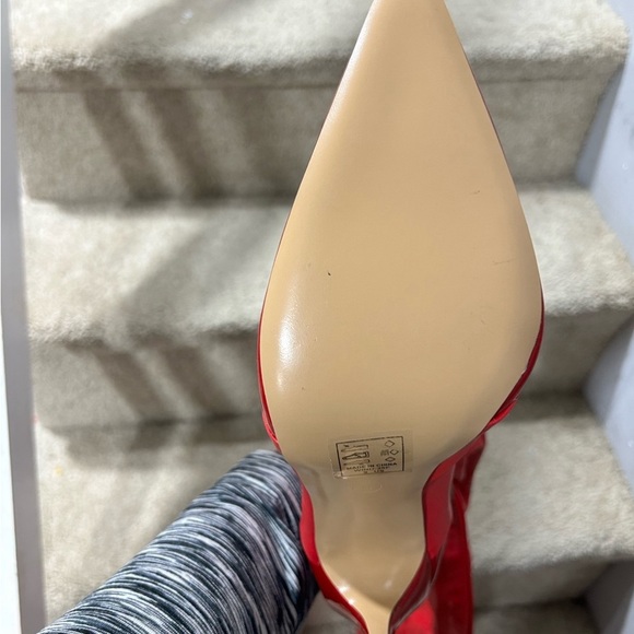 Red thigh high boots - Picture 2 of 2